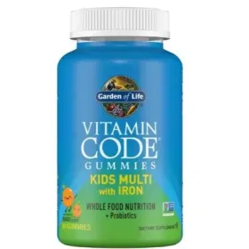 Vitamin Code Kids Multi with Iron Gummies, Orange