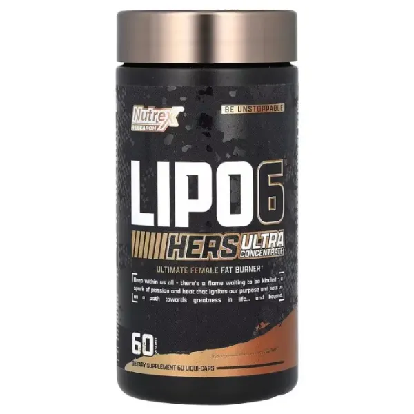 Lipo- 6 Black Hers Ultra koncentratas su kofeinu