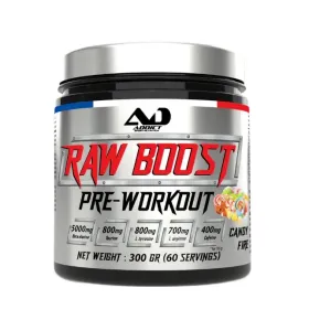 Raw Boost Pre-Workout, Candy Fire