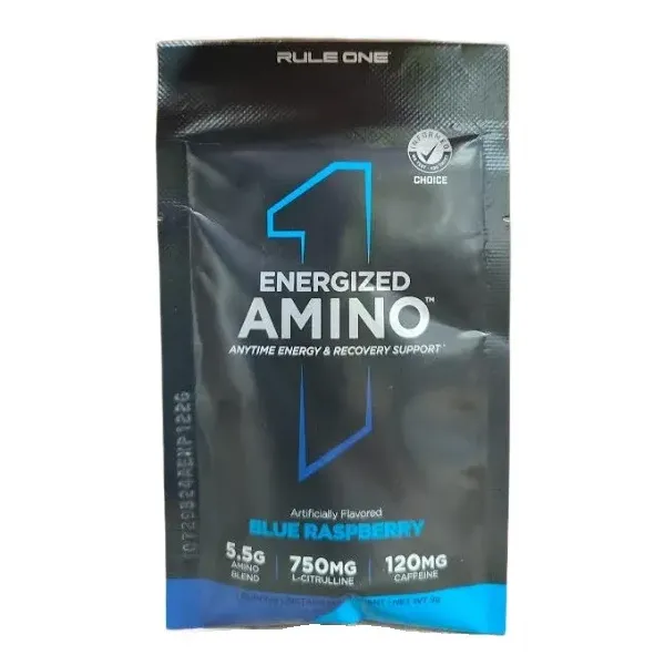 Energized Amino, Blue Raspberry