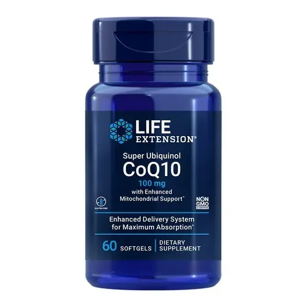 Super Ubichinol CoQ10 su sustiprinto mitochondrijų parama