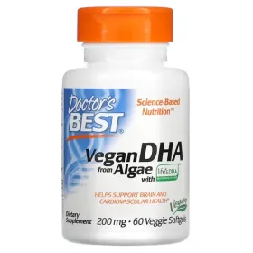 Vegan DHA from Algae, 200mg