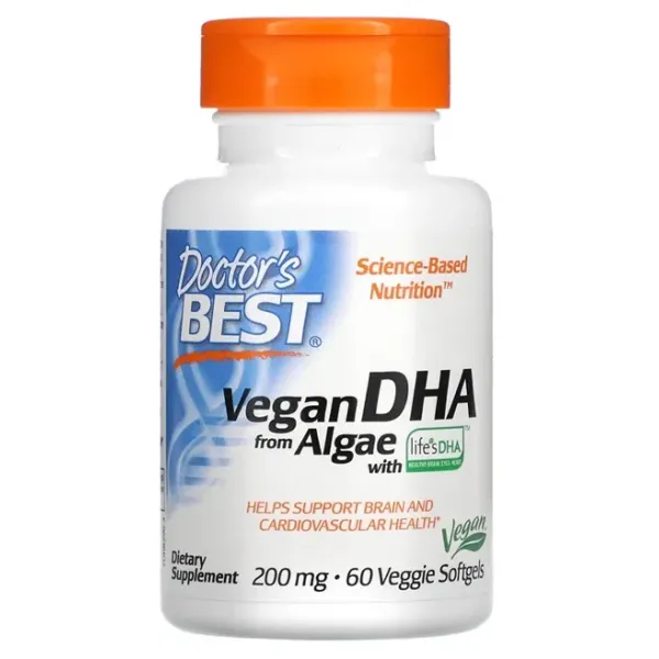 Vegan DHA from Algae, 200mg