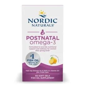 Postnatal Omega-3, 1120mg Lemon