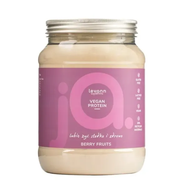 jA Veganiškas baltyminis maistas, uogos - 500 g