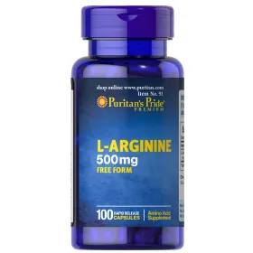 L-Arginine, 500mg