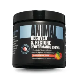 Recover & Restore Performance Chews, Tropical Mango