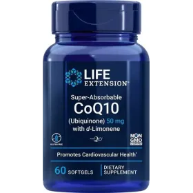 Super-Absorbable CoQ10 (Ubiquinone) with d-Limonene, 100mg