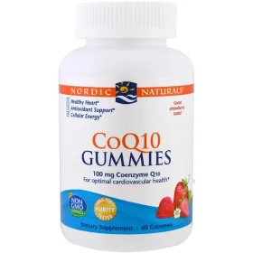 CoQ10 Gummies, 100mg Strawberry