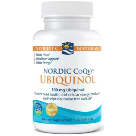 Nordic CoQ10 Ubiquinol, 100mg