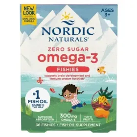 Nordic Omega-3 Fishies, 300mg Yummy Tutti Frutti Taste