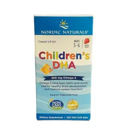 Children's DHA, 250mg Omega-3 Strawberry