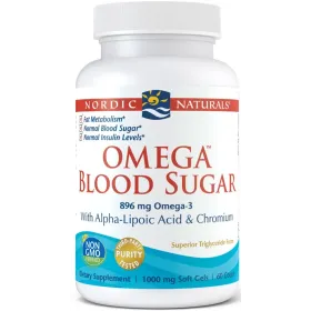 Omega Blood Sugar, 896mg