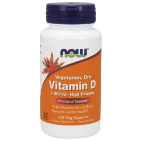 Vitamin D, 1000 IU Vegetarian - Dry