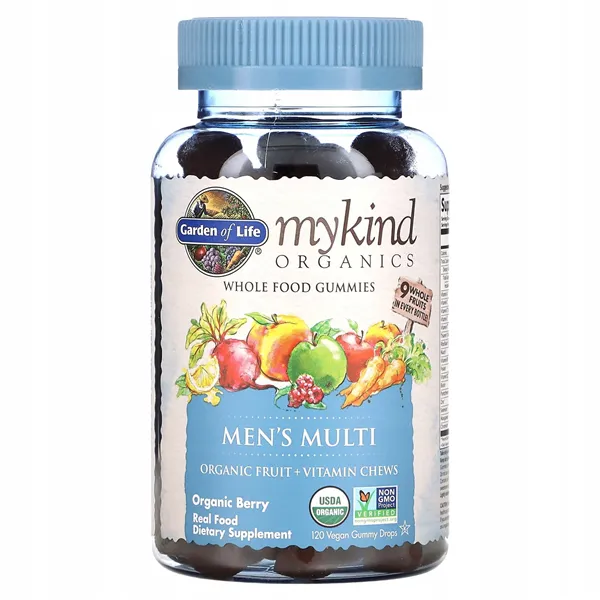 Mykind Men's Multi Gummies, Berry