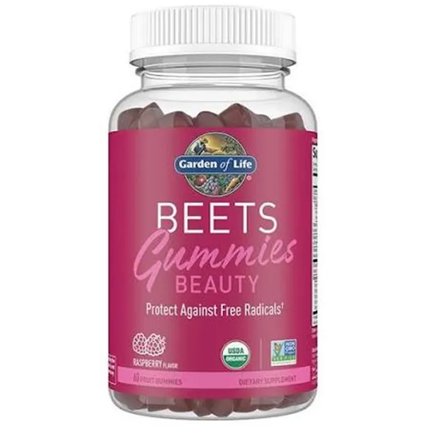 Beauty Beets Gummies, Raspberry
