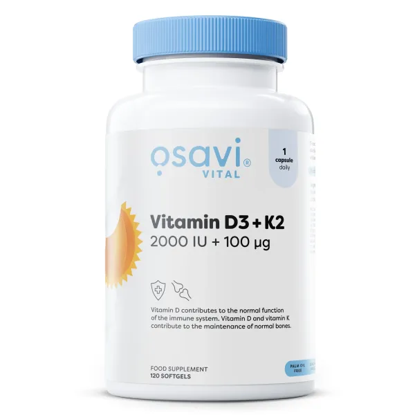 Vitamin D3 + K2