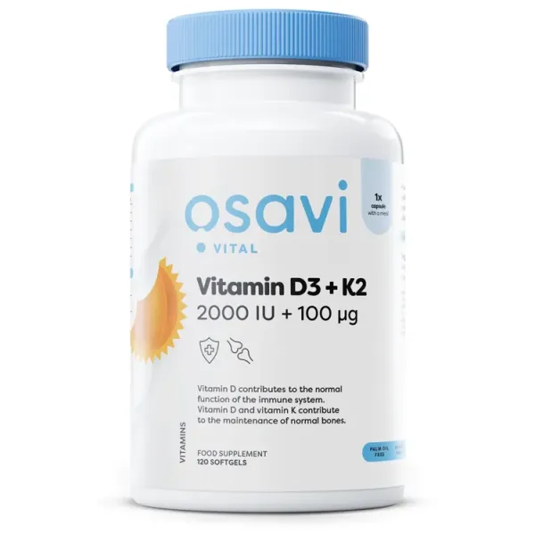 Vitamin D3 + K2