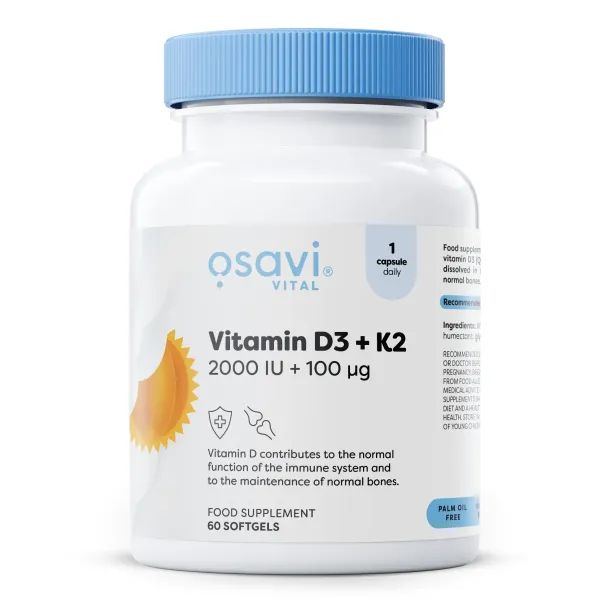 Vitamin D3 + K2