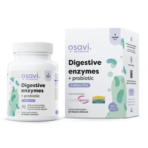 Digestive enzymes + probiotic