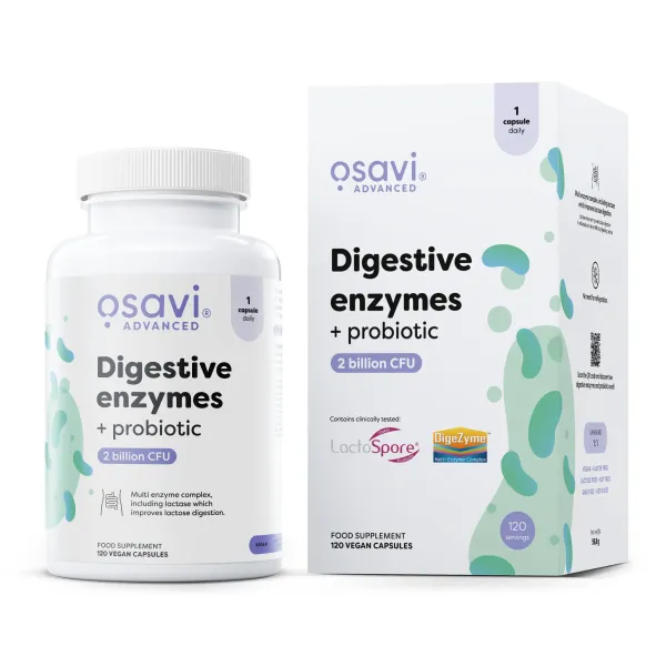 Digestive enzymes + probiotic