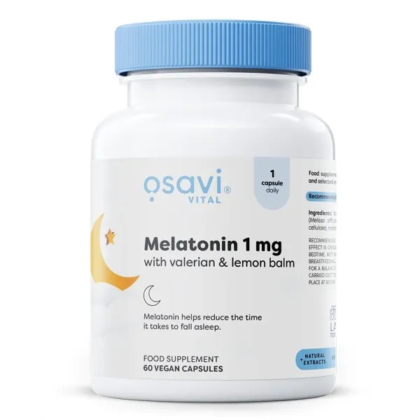 Melatonin with Valerian & Lemon Balm