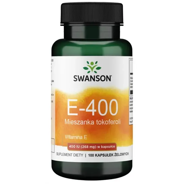 Witamina E-400 Mieszanka Tokoferoli, 400 IU