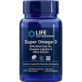 Super Omega-3 EPA/DHA with Sesame Lignans & Olive Extract