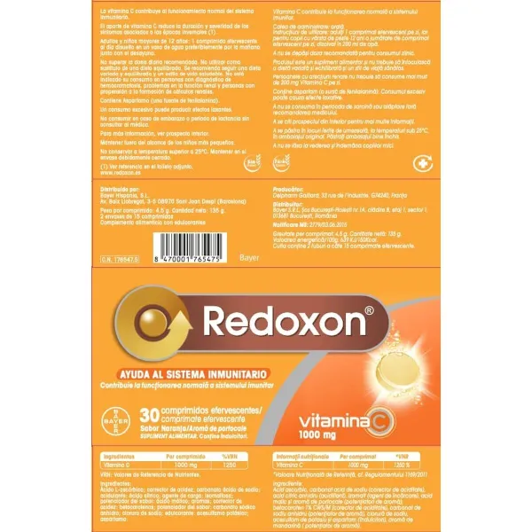 Kollageen Redoxon Redoxon Vitamina C 30 Ühikut