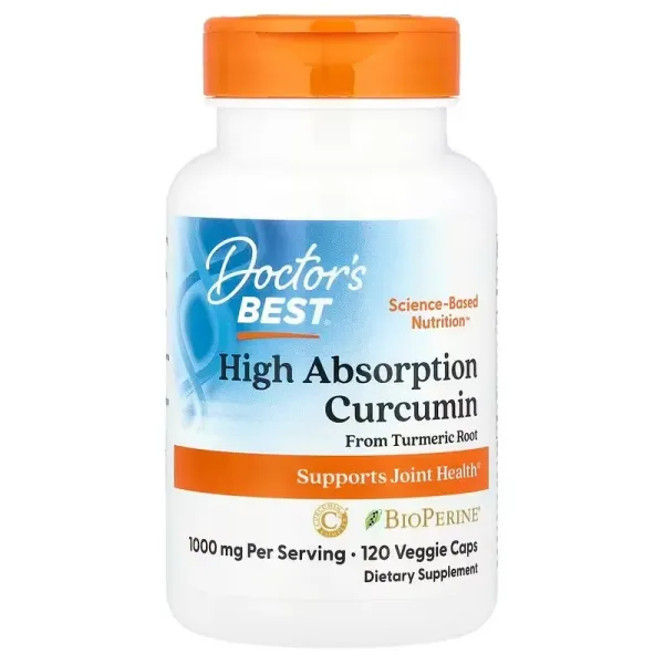 High Absorption Curcumin From Turmeric Root with C3 Complex & BioPerine