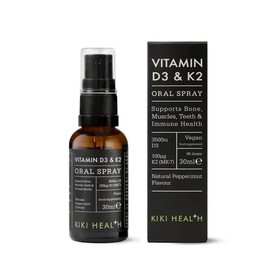 Vitamin D3 & K2 Oral Spray, Natural Peppermint