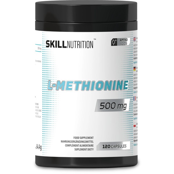 L-Methionine, 500mg