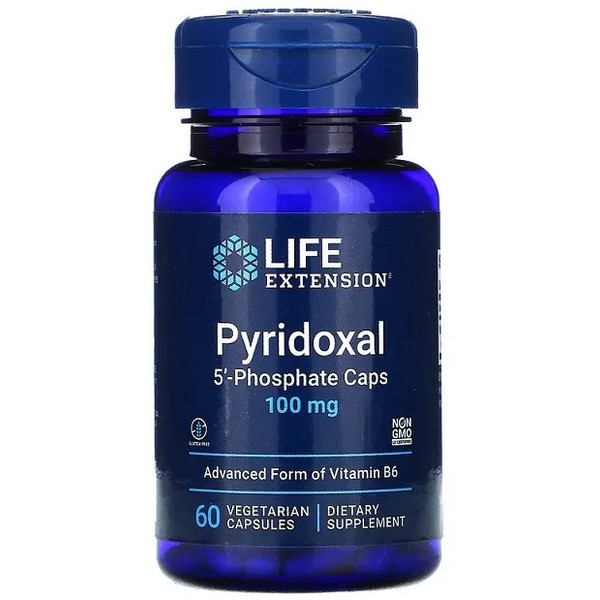 Pyridoxal 5'-Phosphate Caps, 100mg