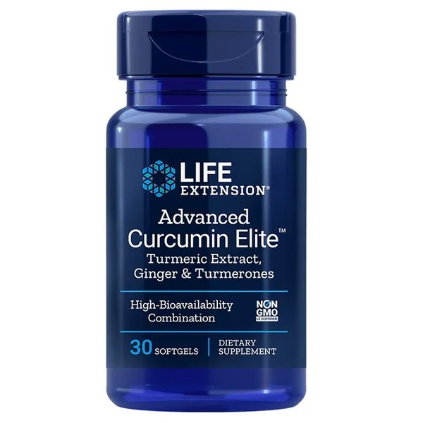 Advanced Curcumin Elite Turmeric Extract, Ginger & Turmerones