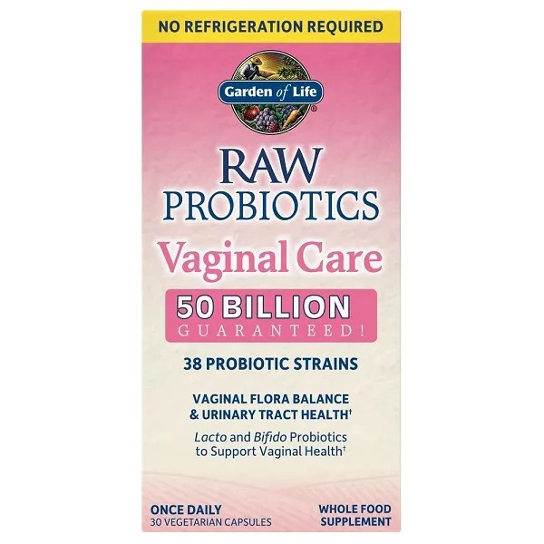 Raw Probiotics Vaginal Care (Shelf-Stable)