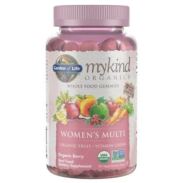 Mykind Women's Multi Gummies, Berry
