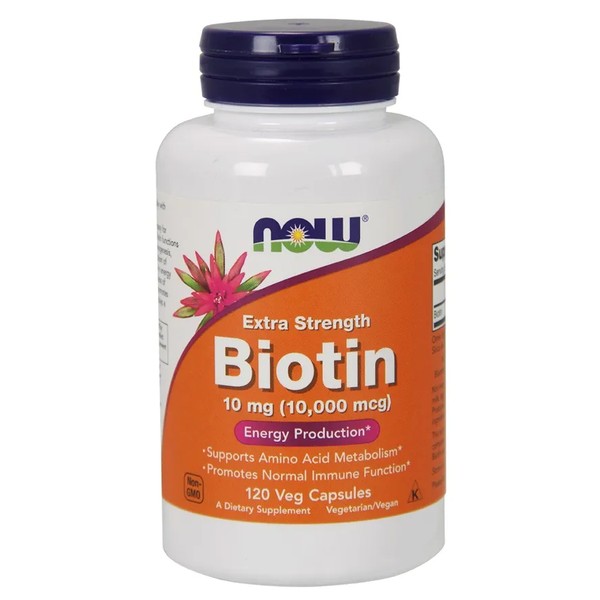Biotin, 10mg Extra Strength