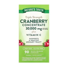 Nature's Truth Tripple Strength Cranberry Concentrate plus Vitamin C