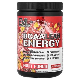 BCAA Lean Energy, Fruit Punch