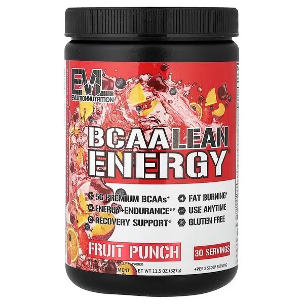 BCAA Lean Energy, Fruit Punch