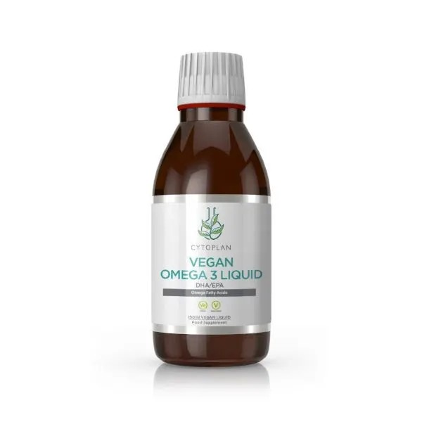 Vegan Omega 3 Liquid, Lemon