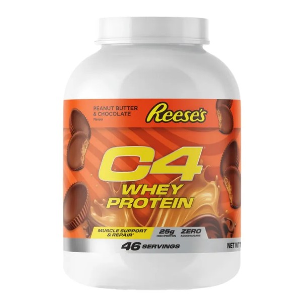 C4 Whey Protein, Peanut Butter & Chocolate Reese's