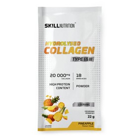 Hydrolysed Collagen Type I & III, Pineapple