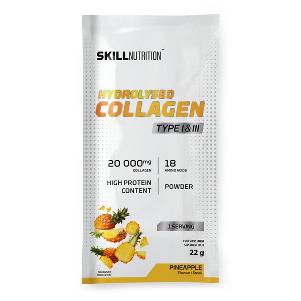 Hydrolysed Collagen Type I & III, Pineapple