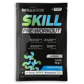 Skill Pre-Workout, Sour Gummies