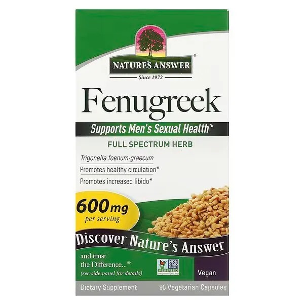 Fenugreek, 600mg