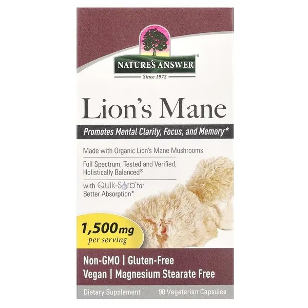 Lion's Mane, 1500mg