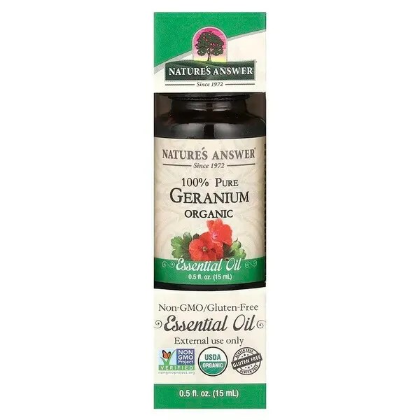 100% Pure Geranium Essential Oil