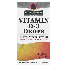 Vitamin D-3 Drops, 4000IU