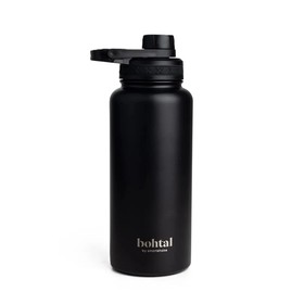 Bohtal Insulated Sports Bottle, Black